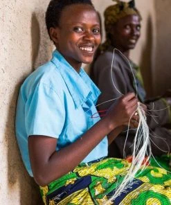 KAZI Home Goods Small Mod Rainbow Hooped Planter 3 KAZI Home Goods Small Mod Rainbow Hooped Planter