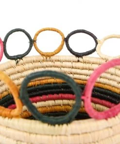 KAZI Medium Mod Rainbow Hooped Planter