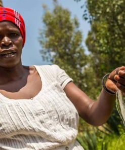 KAZI Small Black + White Fani Round Basket Home Goods 11 KAZI Small Black + White Fani Round Basket Home Goods