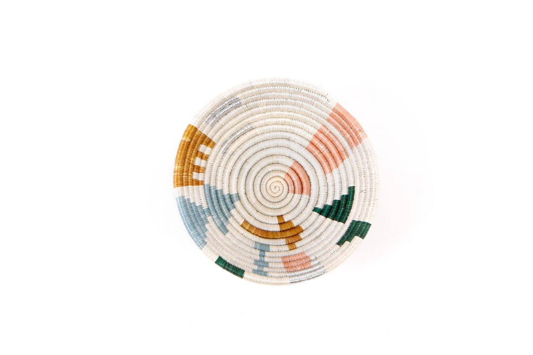 KAZI Small Floret Mtoto Round Basket Home Goods KAZI Small Floret Mtoto Round Basket Home Goods