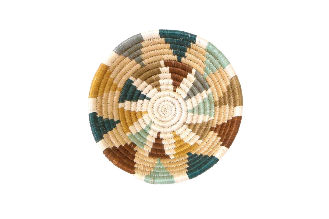 KAZI Small Soothing Sands Nyota Round Basket KAZI Small Soothing Sands Nyota Round Basket