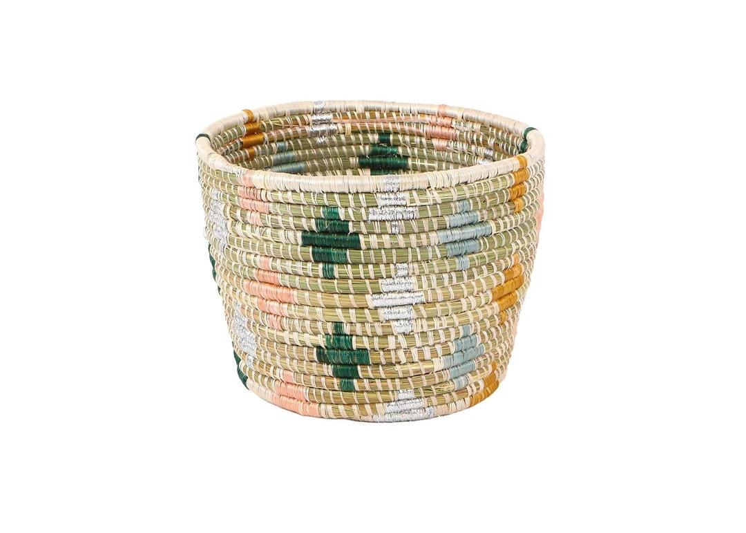 KAZI Floret Metallic Dafina Tapered Planter KAZI Floret Metallic Dafina Tapered Planter