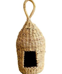 KAZI All Natural Cylinder Birdhouse Home Goods