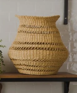 KAZI All Natural Lace Vase II Home Goods