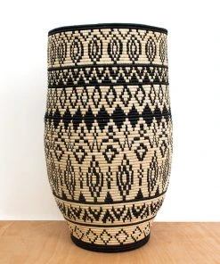 KAZI Aluna Medium Floor Basket Home Goods