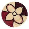 KAZI Home Goods Amelia Burgundy Plate II