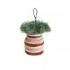 KAZI Fair Trade Banded Planter Ornament
