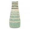 KAZI Bayou Striped Tall Vase Home Goods