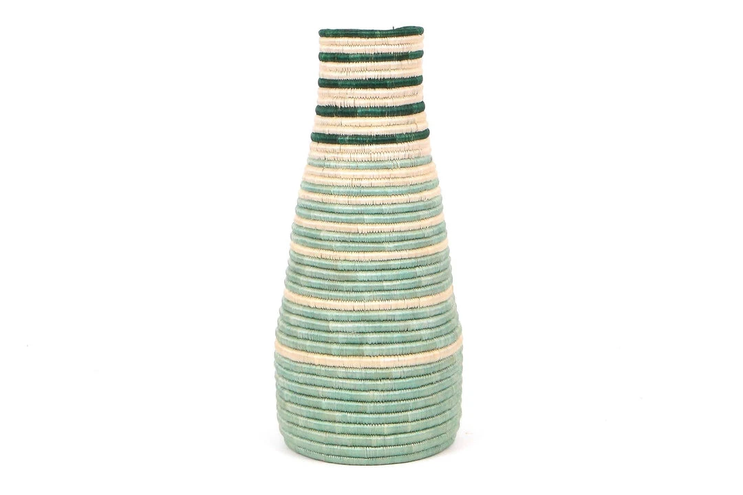 KAZI Bayou Striped Tall Vase Home Goods 1 KAZI Bayou Striped Tall Vase Home Goods