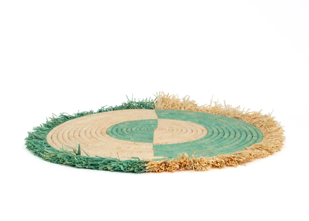 KAZI Bermuda Fringed Wall Disc II KAZI Bermuda Fringed Wall Disc II