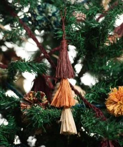 KAZI Fair Trade Berry Tassels Ornament