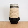 KAZI Black Daria Vase Home Goods
