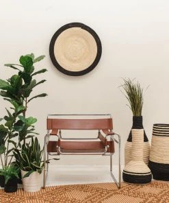 KAZI Home Goods Black Malia Vase