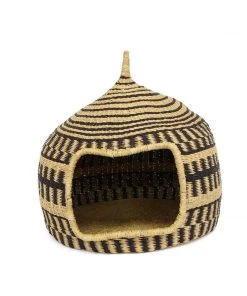KAZI Pet Accessories Black Short Pet Hut