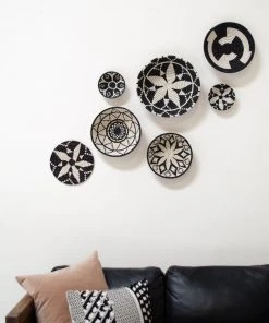 KAZI Black + White Hope Wall Trivet Home Goods