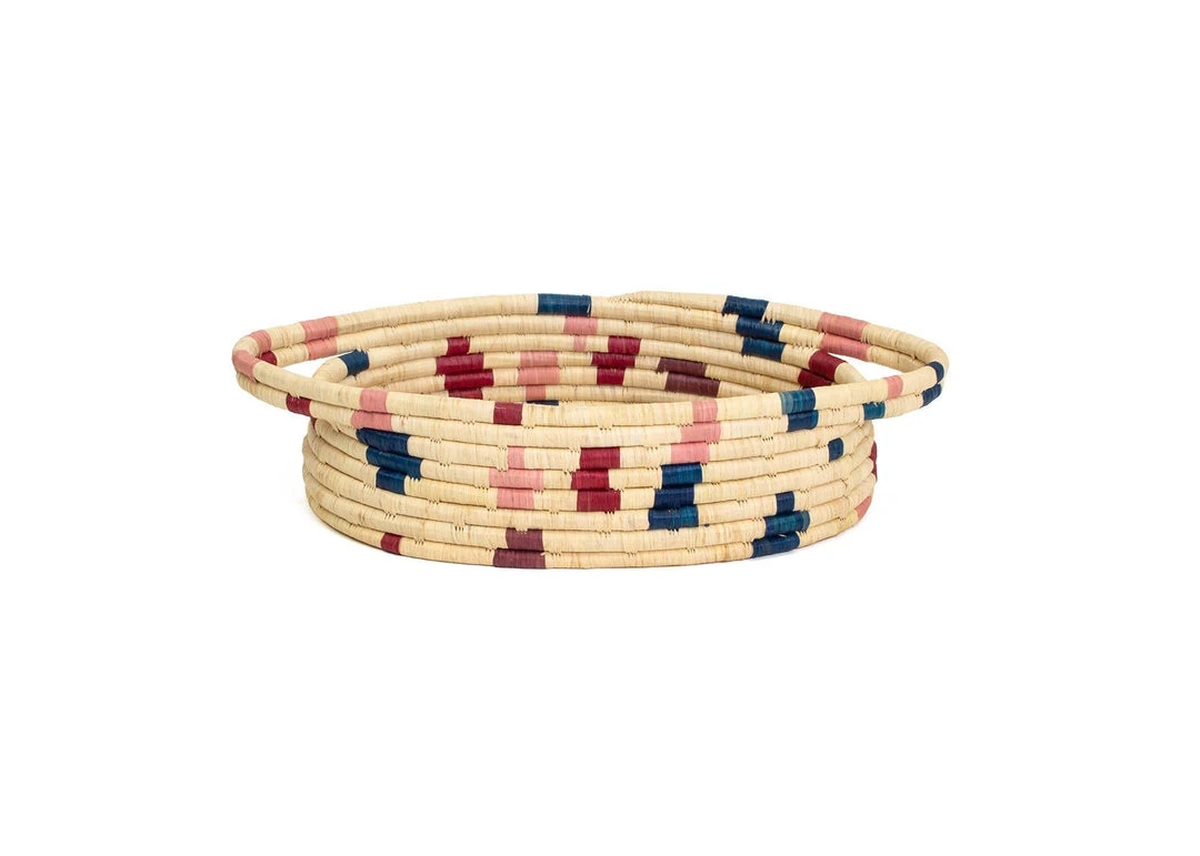 KAZI Blossom Terrazzo Oval Basket Storage KAZI Blossom Terrazzo Oval Basket Storage