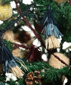 KAZI Blue Ombre Tasseled Garland Home Goods