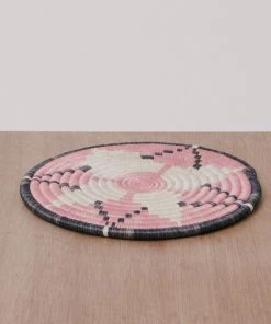 KAZI Blush Pink Hope Wall Trivet 2 KAZI Blush Pink Hope Wall Trivet