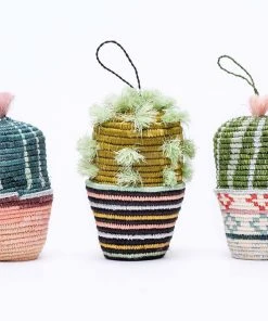 KAZI Cactus Planter Ornament 2