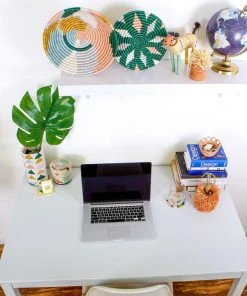 KAZI Home Goods Canyon Clay Abstract Lidded Box 3 KAZI Home Goods Canyon Clay Abstract Lidded Box