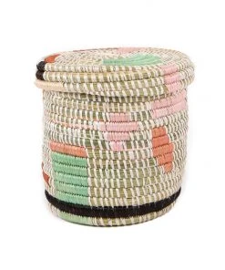 KAZI Home Goods Canyon Clay Abstract Lidded Box