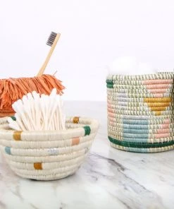 KAZI Home Goods Canyon Clay Abstract Lidded Box