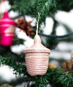 KAZI Coral + Clay Nya Ornament Set Fair Trade