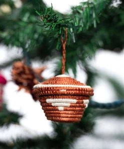 KAZI Coral + Clay Nya Ornament Set Fair Trade