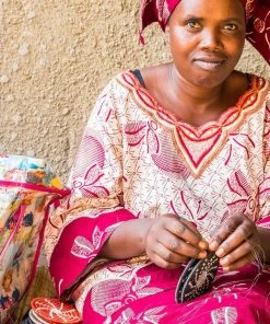 KAZI Coral + Clay Nya Ornament Set Fair Trade