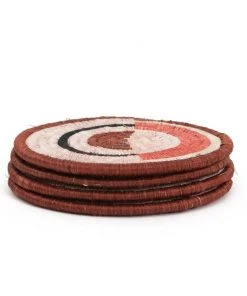 KAZI Coral Mara Oversized Coaster Set