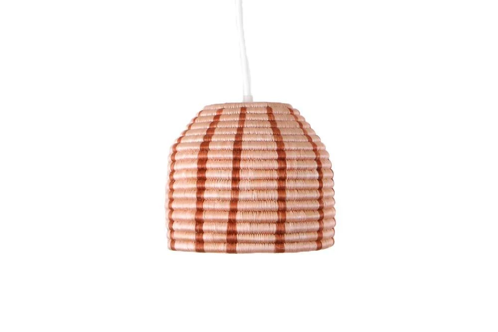 KAZI Dusty Peach Kanisa Lamp Pendant Home Goods KAZI Dusty Peach Kanisa Lamp Pendant Home Goods