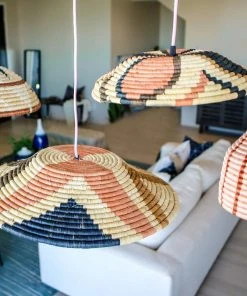 KAZI Dusty Peach Kanisa Lamp Pendant Home Goods