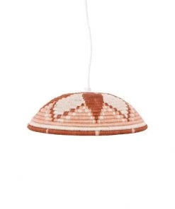 KAZI Dusty Peach Lamp Pendant - Large Home Goods