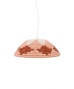 KAZI Dusty Peach Lamp Pendant - Medium Home Goods