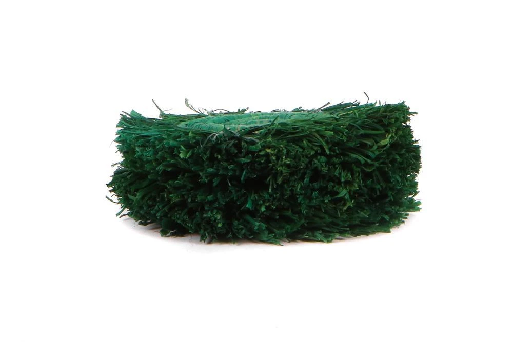 KAZI Home Goods Evergreen Fringed Oversized Raffia Coaster Set KAZI Home Goods Evergreen Fringed Oversized Raffia Coaster Set