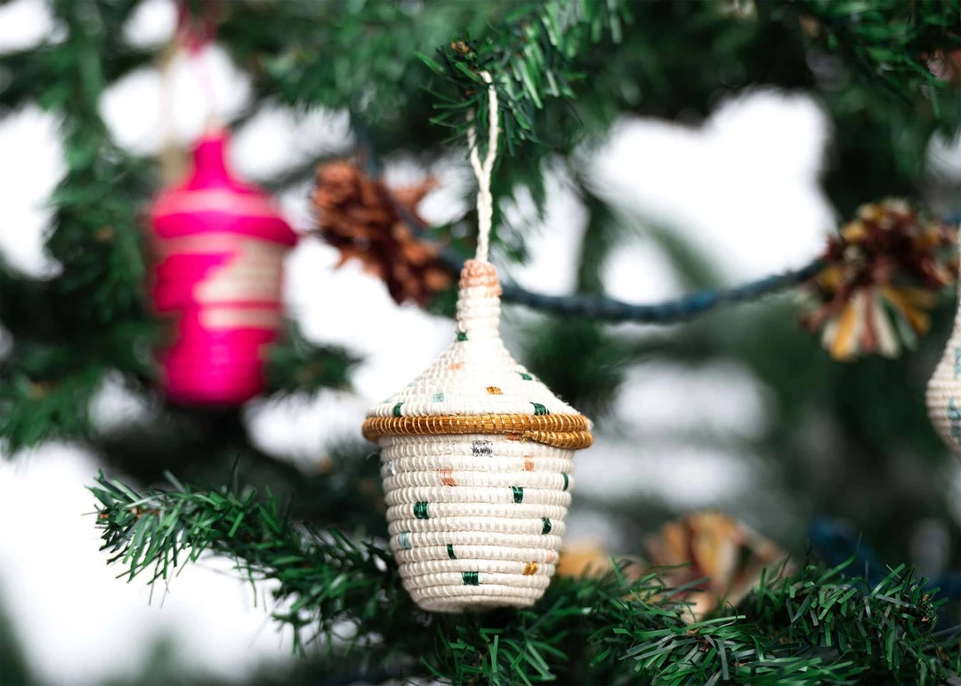 KAZI Floret Metallic Ornament Set KAZI Floret Metallic Ornament Set