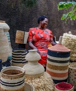 KAZI Fringed Black Stool Furniture 9 KAZI Fringed Black Stool Furniture