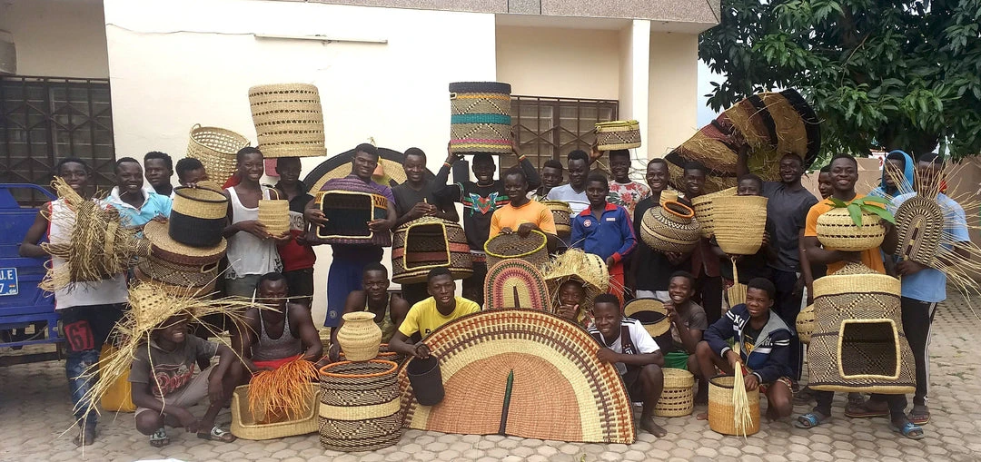 KAZI Gray Green Round Hand Fan KAZI Gray Green Round Hand Fan