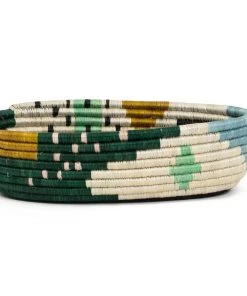 KAZI Ivy + Blush Biko Oval Basket