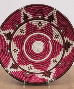 KAZI Home Goods Jumbo Mauve Fig Wall Bowl