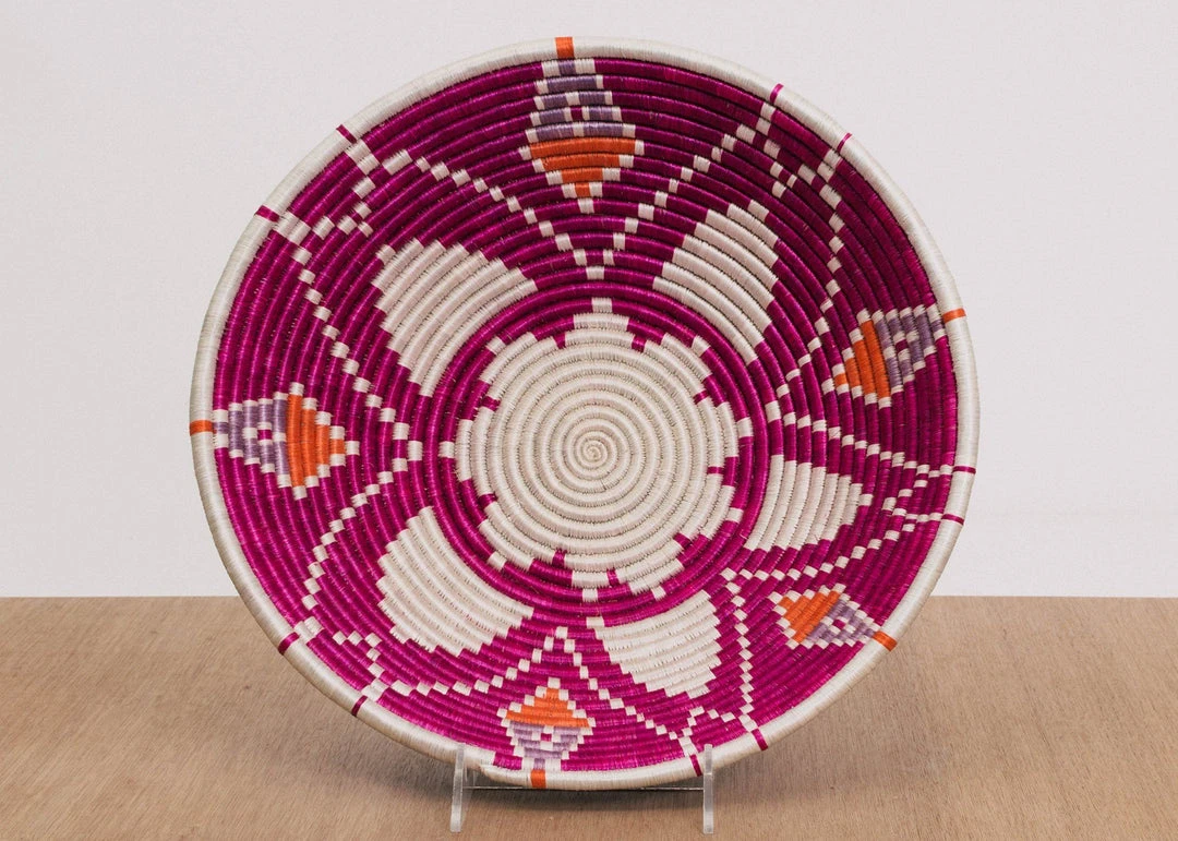 KAZI Jumbo Vivid Viola Wall Bowl KAZI Jumbo Vivid Viola Wall Bowl