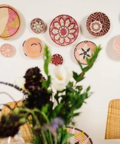 KAZI Large Berry Hope Wall Bowl Home Goods