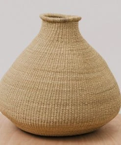 KAZI Home Goods Large Natural Grass Bud Vase