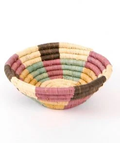 KAZI Home Goods Lilac + Neutrals Catch All Basket