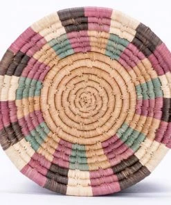 KAZI Home Goods Lilac + Neutrals Catch All Basket 2 KAZI Home Goods Lilac + Neutrals Catch All Basket