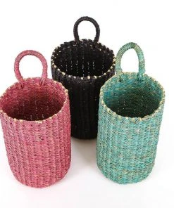 KAZI Mauve Hanging Basket Home Goods 3 KAZI Mauve Hanging Basket Home Goods