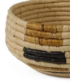 KAZI Home Goods Medium Banana Leaf Kisasa Basket