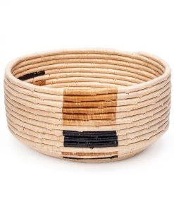 KAZI Home Goods Medium Banana Leaf Kisasa Basket