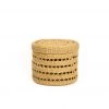KAZI Medium Lidded Lace Grass Box Home Goods