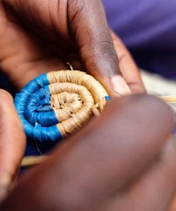 KAZI Home Goods Metallic Prism Short Tapered Vase 2 KAZI Home Goods Metallic Prism Short Tapered Vase